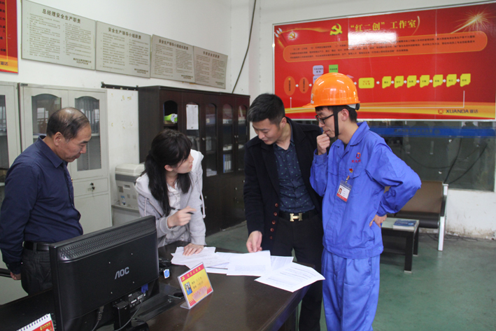 浙江电视台党建栏目到宣达采访